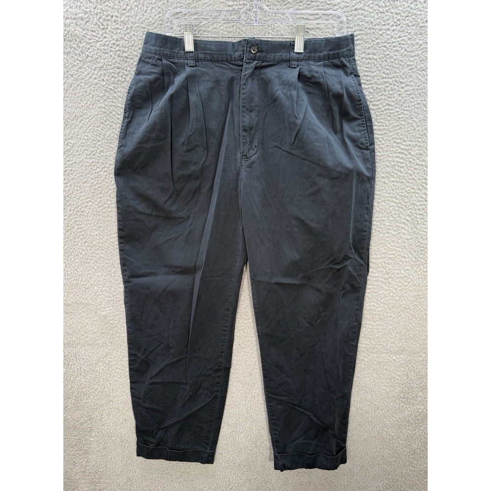 Vintage Polo Ralph Lauren Pants Mens 33x30 Blue Hammond Pant Faded 90s Y2K